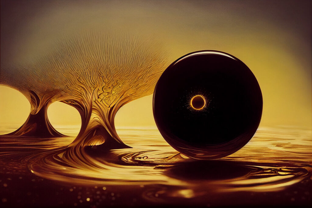 A world made of ferrofluid © Vadim Kosmowski