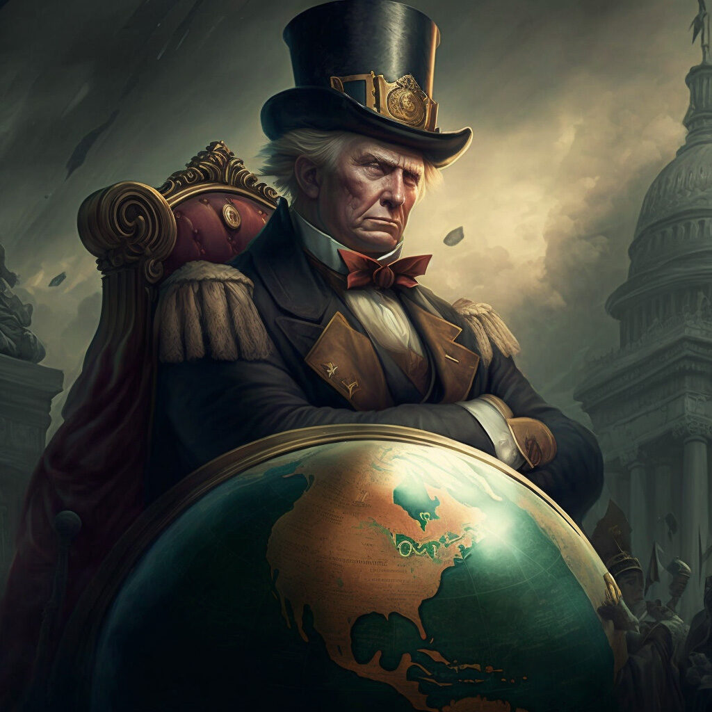 Trump ruled in the 19th century © Vadim Kosmowski