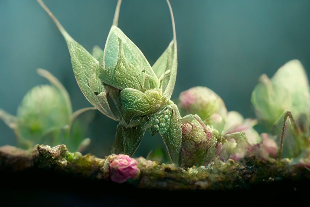 Abstract mantis plant © Vadim Kosmowski