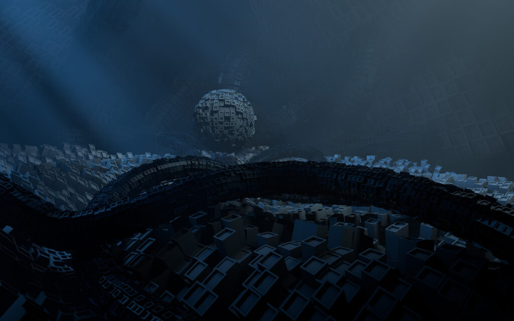 Artifical Structure, 3D Rendering © Vadim Kosmowski