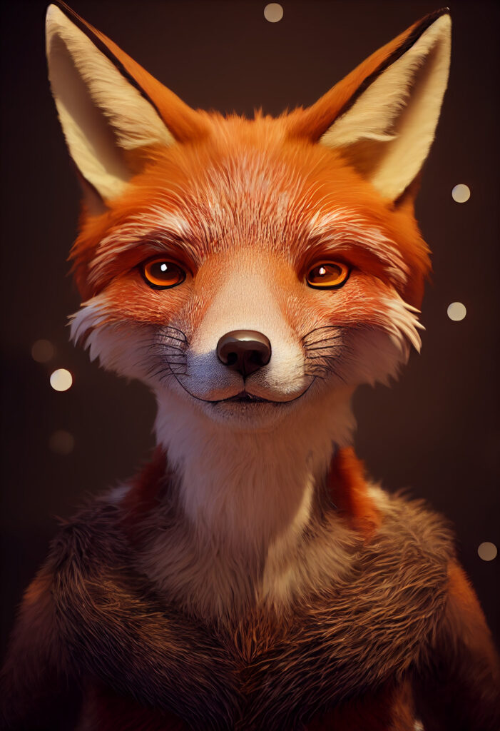 Smiling fox © Vadim Kosmowski