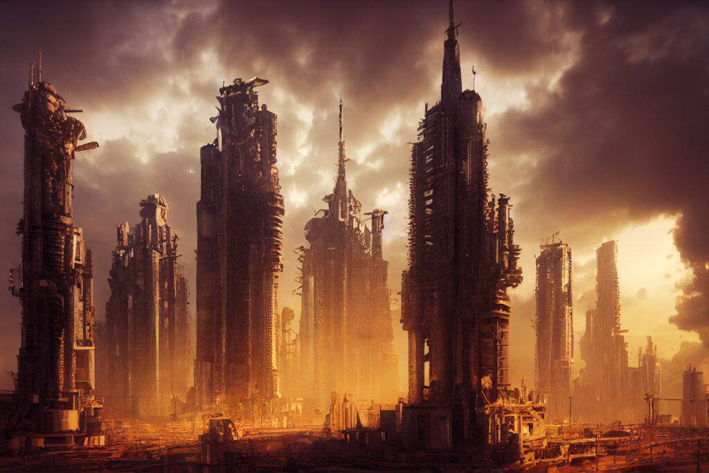 What's left of mankind achievements © Vadim Kosmowski